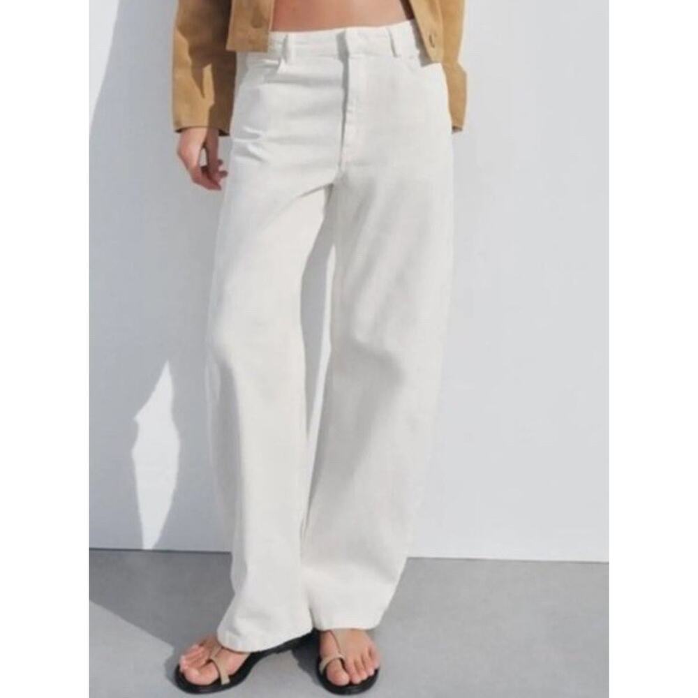 Zara The ZW BARREL PANT